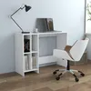 Image de vidaXL Bureau d'ordinateur portable blanc bois d'ingÃ©nierie