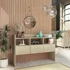 Image de Vidaxl Buffet ChÃªne Sonoma 105x30x70 Cm Bois D'ingÃ©nierie