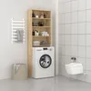 Image de vidaXL Meuble de machine Ã  laver ChÃªne sonoma 64x24x190 cm