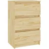 Image de Vidaxl Table De Chevet 40x29,5x64 Cm Bois De Pin Solide
