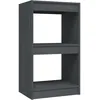 Image de vidaXL BibliothÃ¨que Gris 40x30x71,5 cm Bois de pin massif
