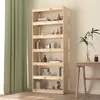 Image de Vidaxl BibliothÃ¨que/SÃ©parateur De PiÃ¨ce 80x30x199,5 Cm Pin Massif