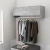Image de vidaXL Garde-robe gris bÃ©ton 100x32,5x35 cm bois d'ingÃ©nierie