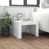 Image de vidaXL Table basse Blanc 50x50x35 cm AgglomÃ©rÃ©