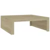 Image de Vidaxl Table Basse ChÃªne Sonoma 100x100x35 Cm AgglomÃ©rÃ©