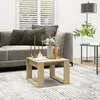 Image de Vidaxl Table D'appoint ChÃªne Sonoma 50x50x35 Cm AgglomÃ©rÃ©