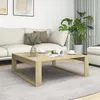 Image de Vidaxl Table Basse ChÃªne Sonoma 100x100x35 Cm AgglomÃ©rÃ©