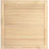 Image de vidaXL Porte Ã  persiennes Bois de pin massif 61,5x59,4 cm