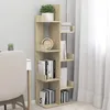Image de BibliothÃ¨que En ChÃªne Sonoma 48x25,5x140 Cm Avec 8 Compartiments, Rangement Et Peu Encombrant