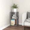 Image de vidaXL Armoire d'angle Gris bÃ©ton 33x33x67 cm Bois d'ingÃ©nierie