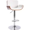 Image de vidaXL Bureau d'ordinateur Blanc et chÃªne 110x60x70 cm AgglomÃ©rÃ©
