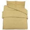 Image de Vidaxl Ensemble De Housse De Couette Taupe 135x200 Cm Microfibre