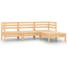 Image de Vidaxl Salon De Jardin 4 Pcs Bois Massif De Pin