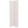 Image de Vidaxl ClÃ´ture De Jardin Double Face 110x500 Cm Blanc