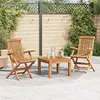 Image de Vidaxl Table De Jardin 150x90x75 Cm Verre TrempÃ©/RÃ©sine TressÃ©e Marron