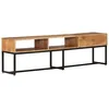 Image de vidaXL Meuble TV 160x30x45 cm Bois d'acacia massif
