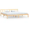 Image de vidaXL Cadre de lit Bois de pin massif 180x200 cm Super King