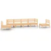 Image de Vidaxl Salon De Jardin 6 Pcs Bois De Pin Massif