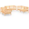 Image de Vidaxl Salon De Jardin 6 Pcs Bois De Pin Massif