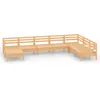 Image de Vidaxl Salon De Jardin 8 Pcs Bois De Pin Massif