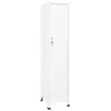 Image de vidaXL Armoire Ã  casiers Blanc 38x45x180 cm Acier