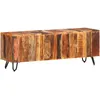 Image de vidaXL Meuble TV 110x30x40 cm Bois massif de rÃ©cupÃ©ration