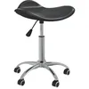 Image de vidaXL Chaise de bureau Noir Similicuir