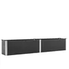 Image de Vidaxl Lit SurÃ©levÃ© De Jardin 200x50x54 Cm Wpc Gris