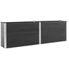 Image de Vidaxl Lit SurÃ©levÃ© De Jardin 200x100x91 Cm Wpc Gris