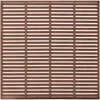 Image de Vidaxl ClÃ´ture Ã Persiennes Wpc 180x180 Cm Marron