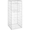 Image de Vidaxl Poteau Ã Panier De Gabion 40x40x100 Cm Fer