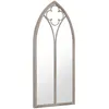 Image de vidaXL Miroir de jardin Sable 70x30 cm Fer pour utilisation extÃ©rieure