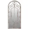 Image de Vidaxl Miroir De Jardin Sable 100x45cm Fer Pour Utilisation ExtÃ£Â©Rieure