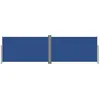 Image de Vidaxl Auvent LatÃ©ral RÃ©tractable Bleu 180x600 Cm