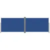 Image de Vidaxl Auvent LatÃ©ral RÃ©tractable Bleu 220x600 Cm