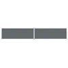 Image de Vidaxl Auvent LatÃ©ral RÃ©tractable Anthracite 180x1000 Cm