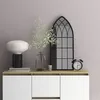 Image de vidaXL Miroir Noir 70x30 cm Fer pour utilisation Ã  l'intÃ©rieur