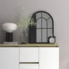 Image de vidaXL Miroir Noir 60x45 cm Fer pour utilisation Ã  l'intÃ©rieur