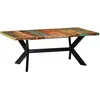 Image de Vidaxl Miroir Noir 100x45 Cm Fer Pour Utilisation Ã  L'intÃ£Â©Rieur