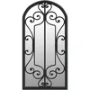 Image de Vidaxl Miroir Noir 70x30 Cm Fer Pour Utilisation Ã  L'intÃ£Â©Rieur