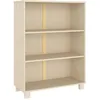Image de vidaXL BibliothÃ¨que HAMAR Marron miel 85x35x112 cm Bois de pin massif