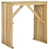 Image de Vidaxl Table De Bar 100x60x110 Cm Bois De Pin ImprÃ©gnÃ©