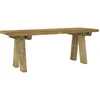 Image de Vidaxl Banc De Jardin 110 Cm Bois De Pin Massif ImprÃ©gnÃ©
