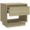 Image de Tables de chevet VidaXL  Table de chevet  Chêne sonoma 45x34x44 cm P31599775