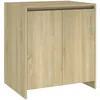Image de Vidaxl Buffet ChÃªne Sonoma 70x40x75 Cm Bois D'ingÃ©nierie