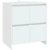 Image de vidaXL Buffet Blanc 70x41x75 cm AgglomÃ©rÃ©