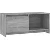 Image de vidaXL Meuble TV Sonoma gris 90x35x40 cm AgglomÃ©rÃ©