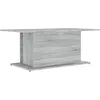 Image de vidaXL Table basse Sonoma gris 102x55,5x40 cm AgglomÃ©rÃ©