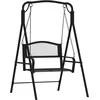Image de Vidaxl Balancelle 124 Cm Noir Acier