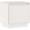 Image de vidaXL Table de chevet Blanc 40x30x40 cm Bois de pin solide